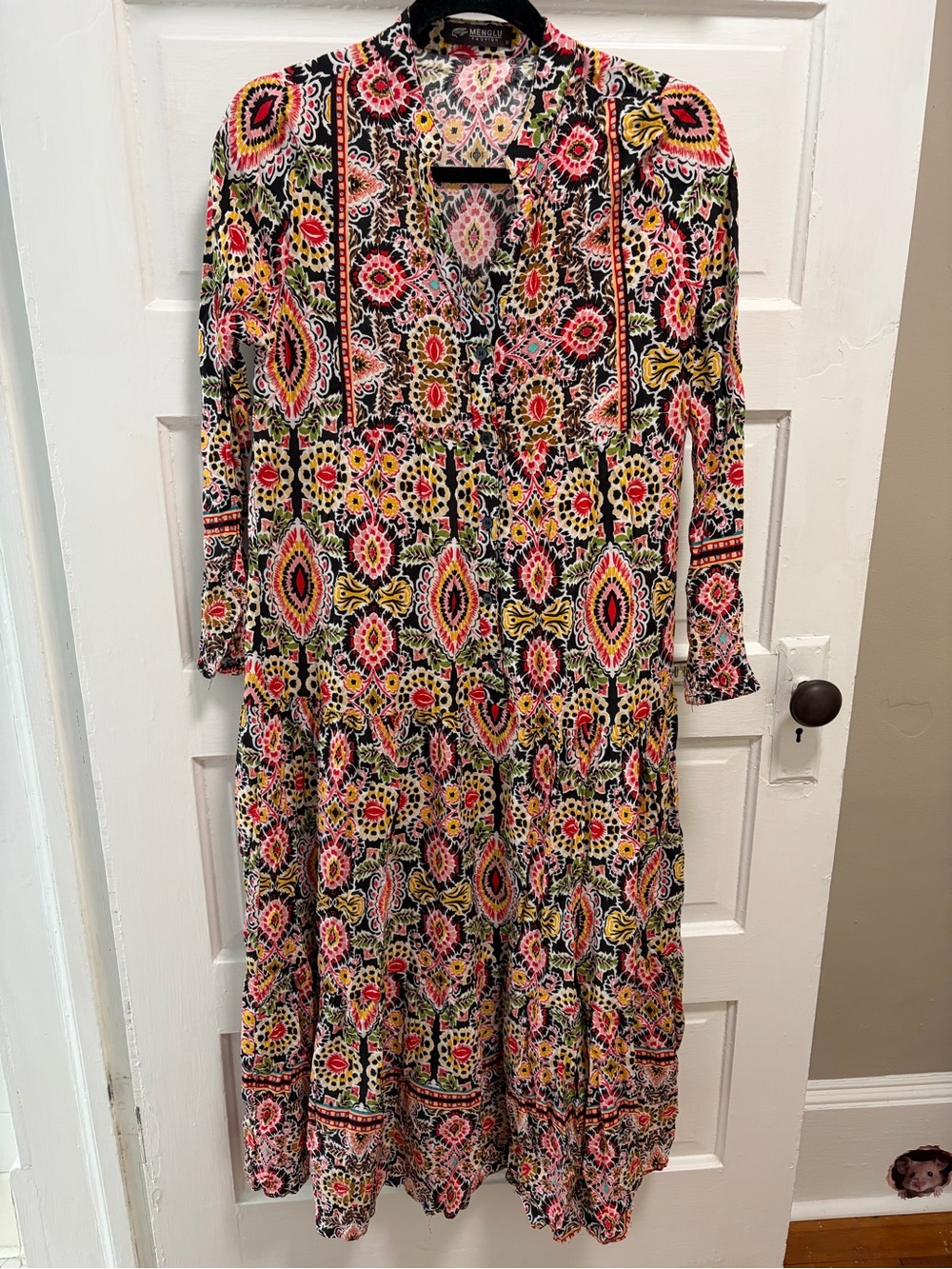Floral Tiered Maxi Dress